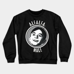 All Hail The Alfalfa Male Crewneck Sweatshirt